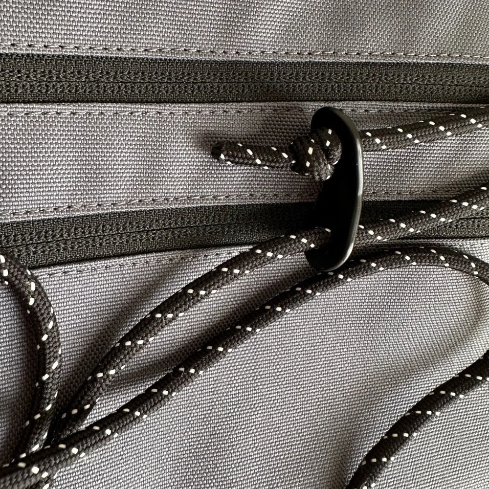 NWT Cordura Advanced Fabric Accessory Utility Pouch Dark Grey and Black